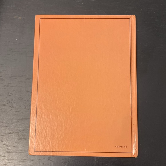 Vintage Rourke Dinosaur Library Books Orange Pink Lavender Decorative Bookshelf - Picture 13 of 16